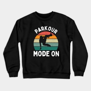 Parkour Free Running Crewneck Sweatshirt